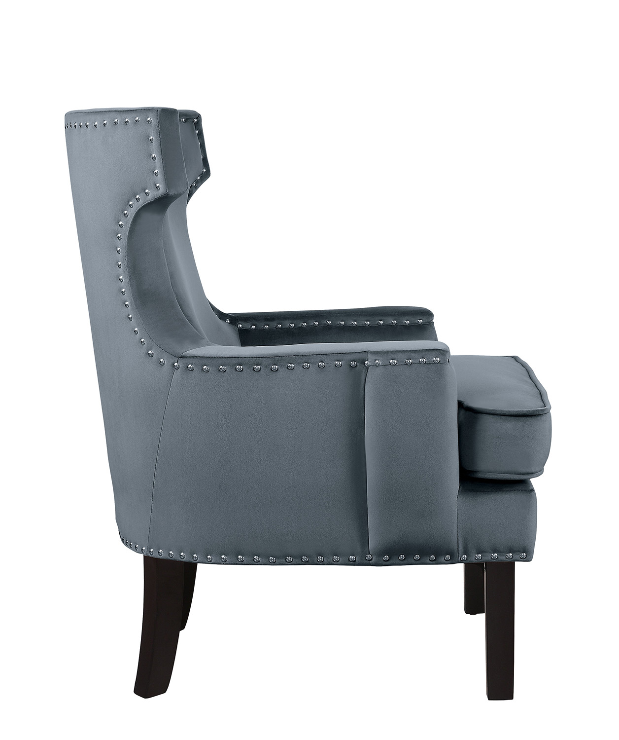 Homelegance Lapis Accent Chair - Gray