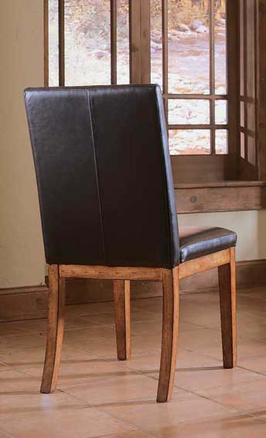 American Drew Beacon Ridge Leather Side Chair
