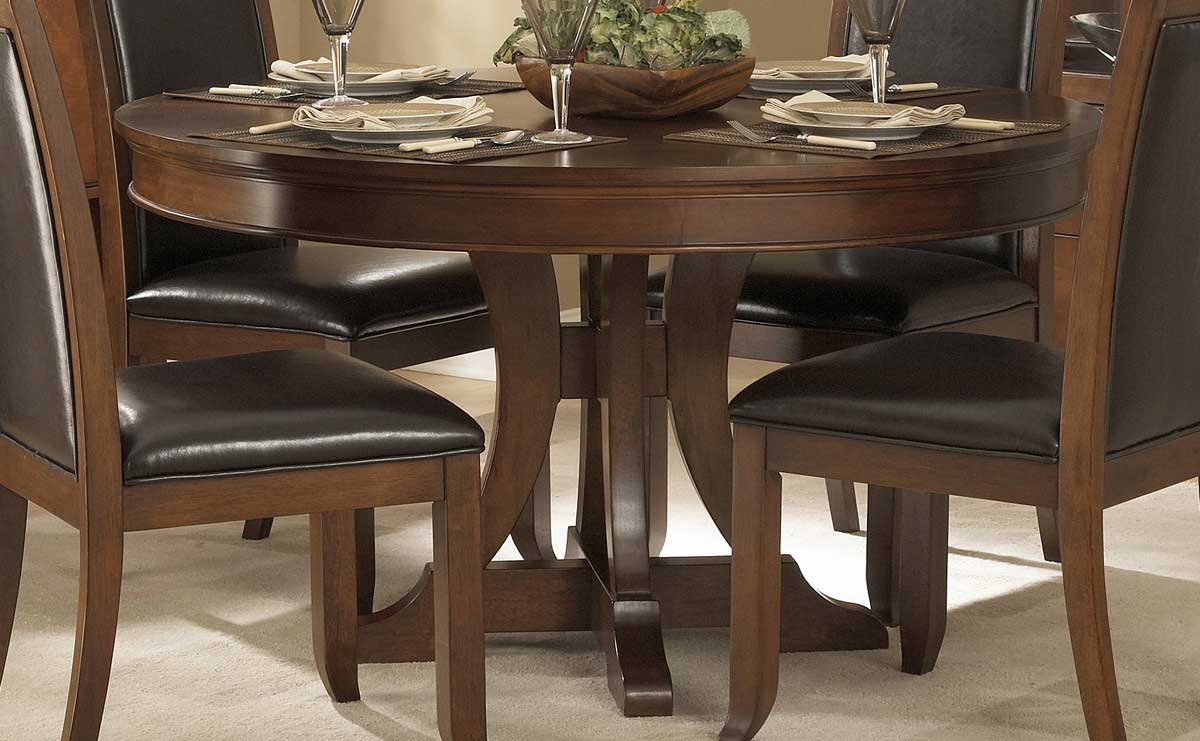 Homelegance Avalon Round Pedestal Dining Table