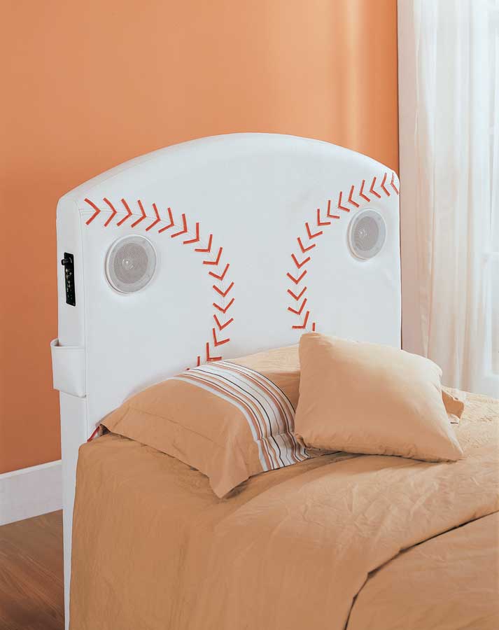 Homelegance Fantacy Land Twin Baseball Speaker Headboard