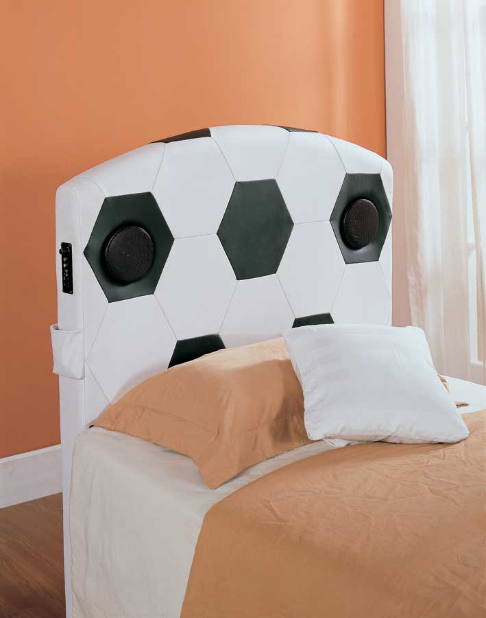 Homelegance Fantacy Land Twin Soccer Speaker Headboard 123SC1 at