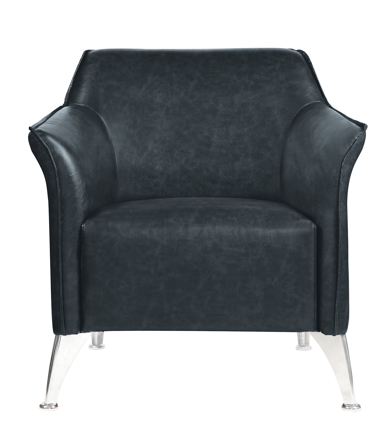 Homelegance Basseri Accent Chair Dark Gray 1294GY1 at