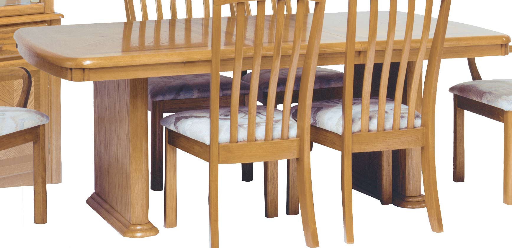 Homelegance Somerset Dining Table Pedestal 1350 at