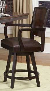Homelegance Zaberria Swivel Counter Height Chair