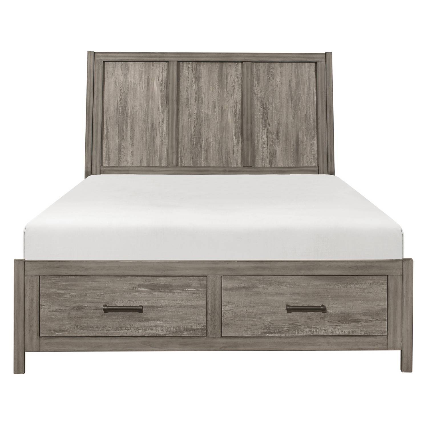 Homelegance Bainbridge Platform Bed - Weathered Gray