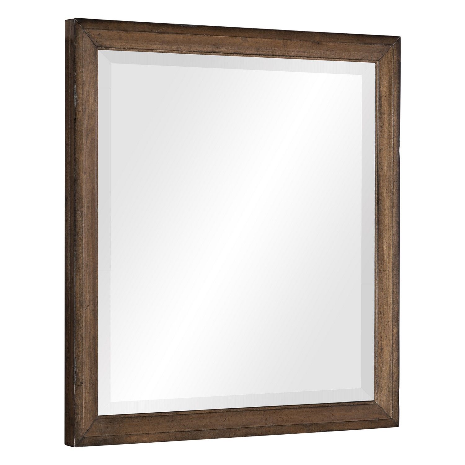 Homelegance Brevard Mirror - Light Brown