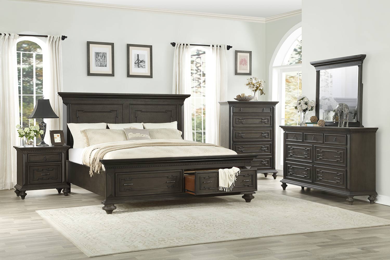 Homelegance Hillridge Platform Bedroom Set Homelegance Hillridge Platform Bedroom Set
