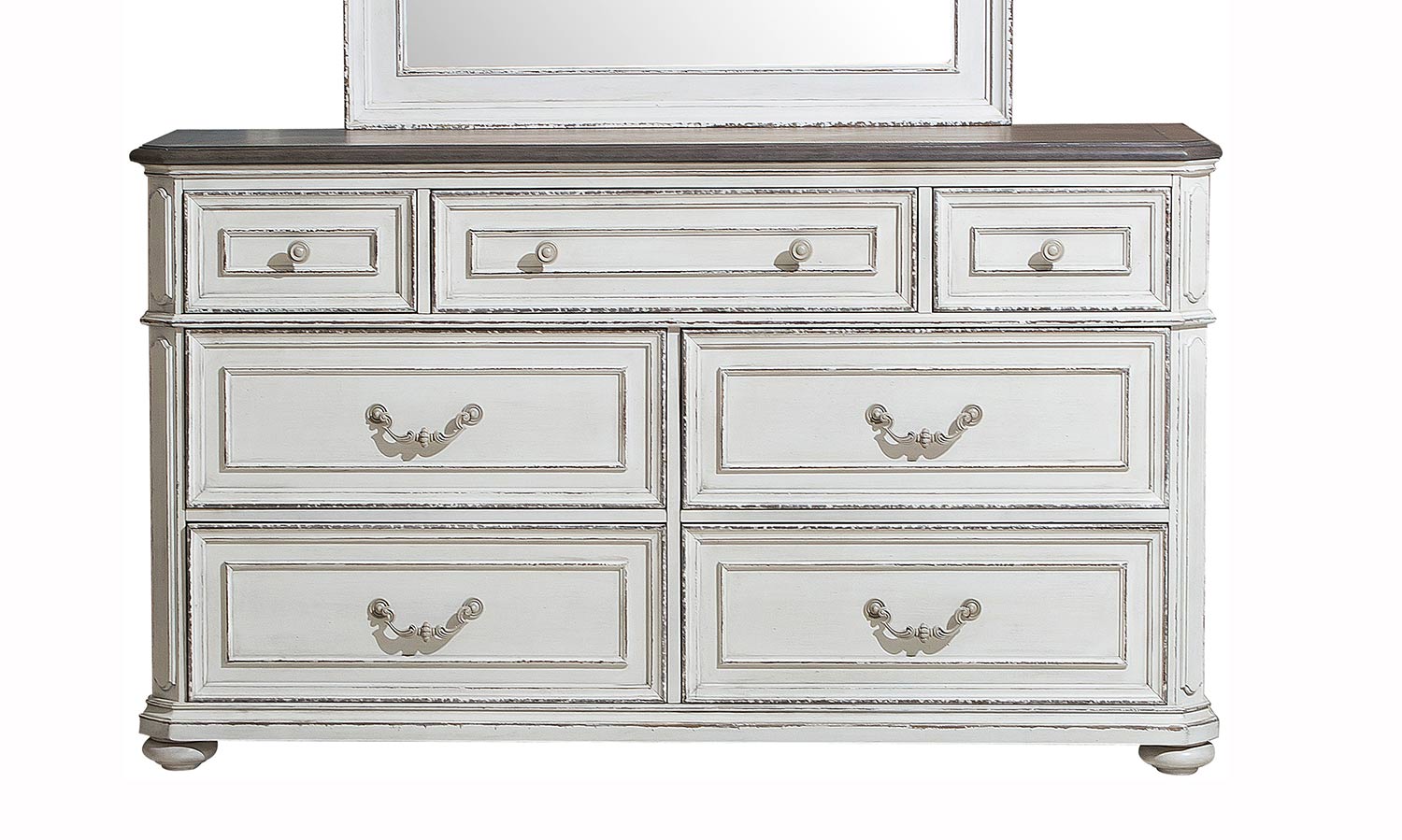 Homelegance Willowick Dresser - Antique White