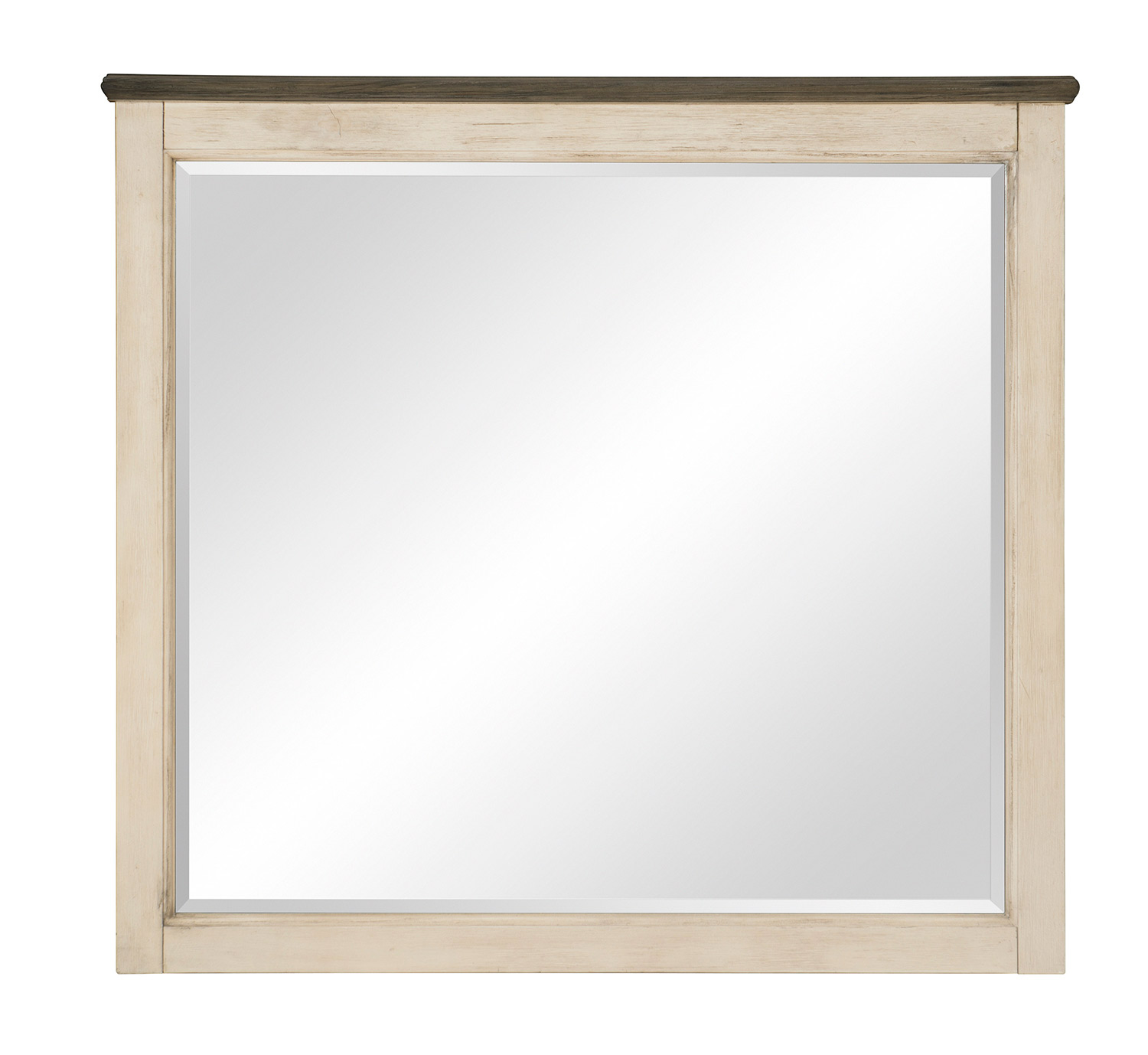 Homelegance Weaver Mirror - Antique White