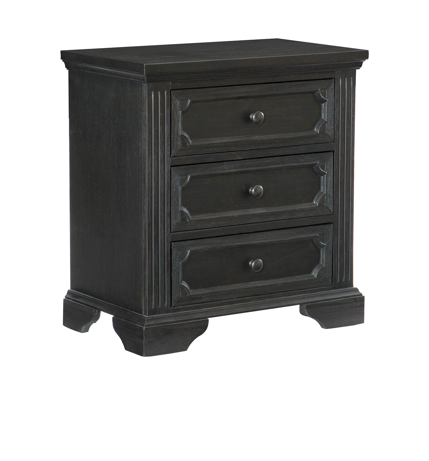 Homelegance Bolingbrook Night Stand - Charcoal