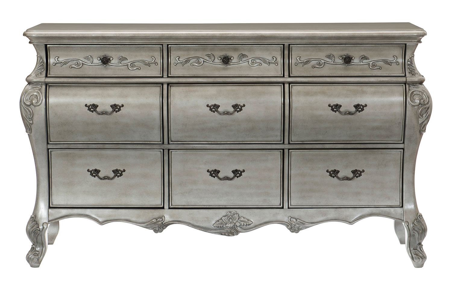 Homelegance Brigette Dresser - Silver-Gray