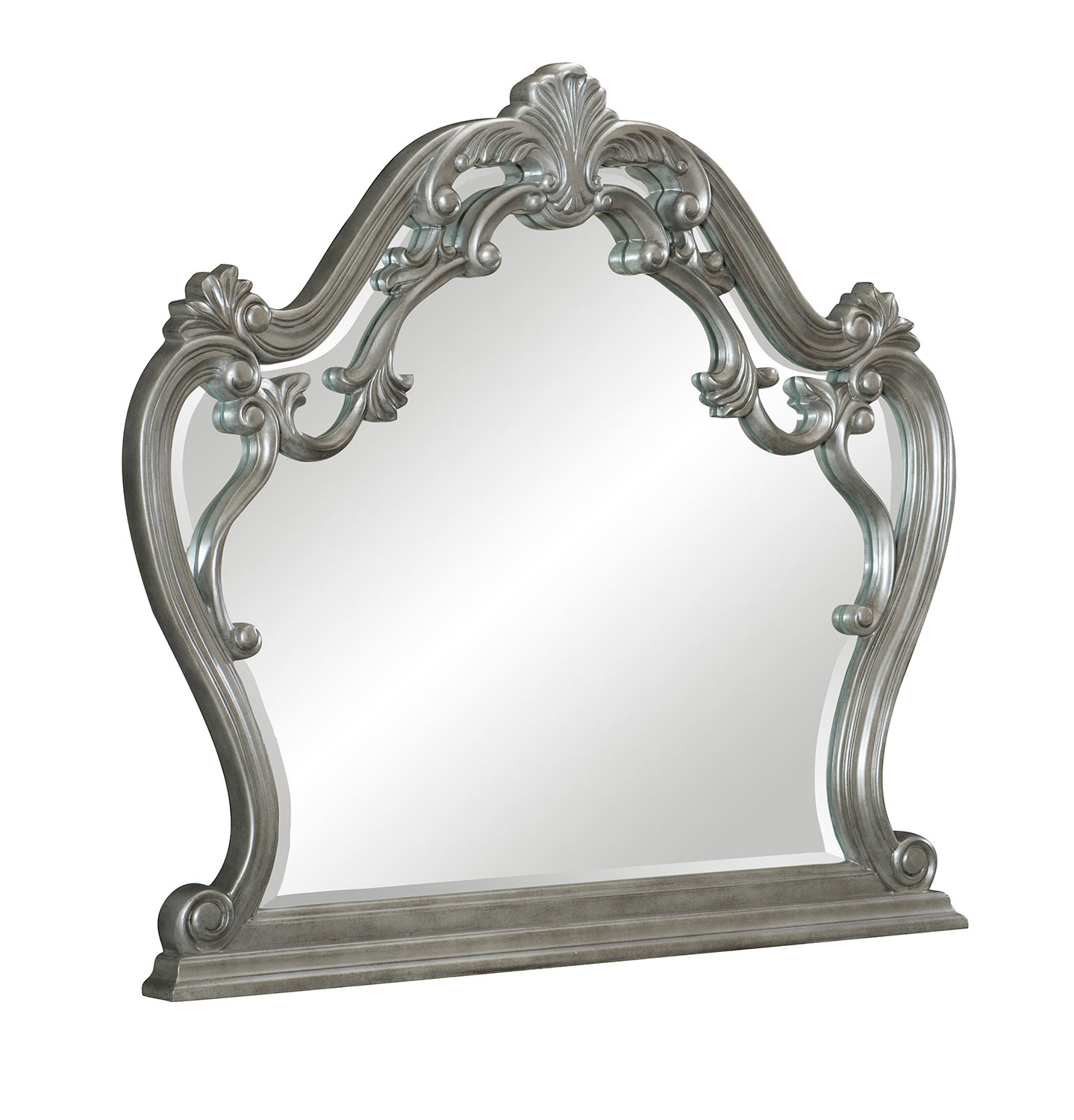 Homelegance Brigette Mirror - Silver-Gray