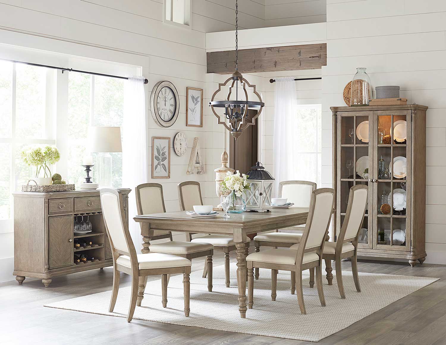 Homelegance Grayling Dining Set - Driftwood Gray Homelegance Grayling Dining Set - Driftwood Gray