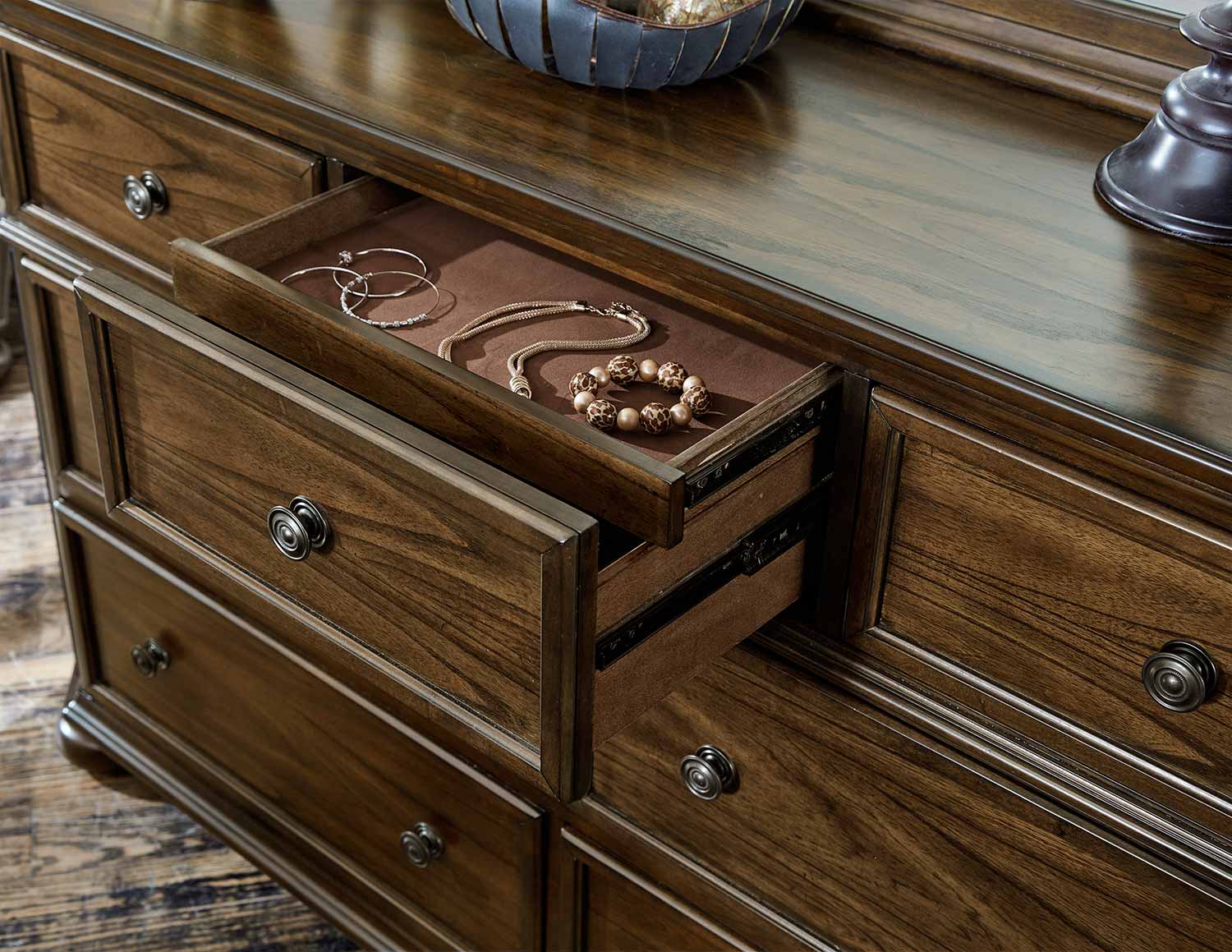 Homelegance Langsat Dresser - Brown