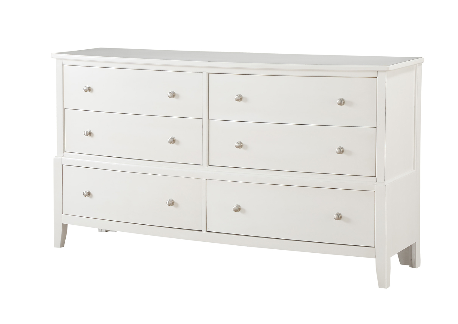 Homelegance Cotterill Dresser - White Finish over Birch Veneer