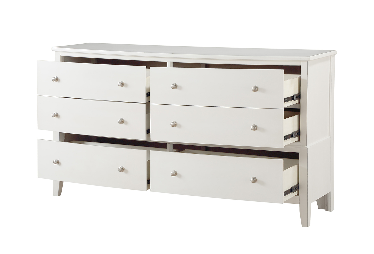 Homelegance Cotterill Dresser - White Finish over Birch Veneer