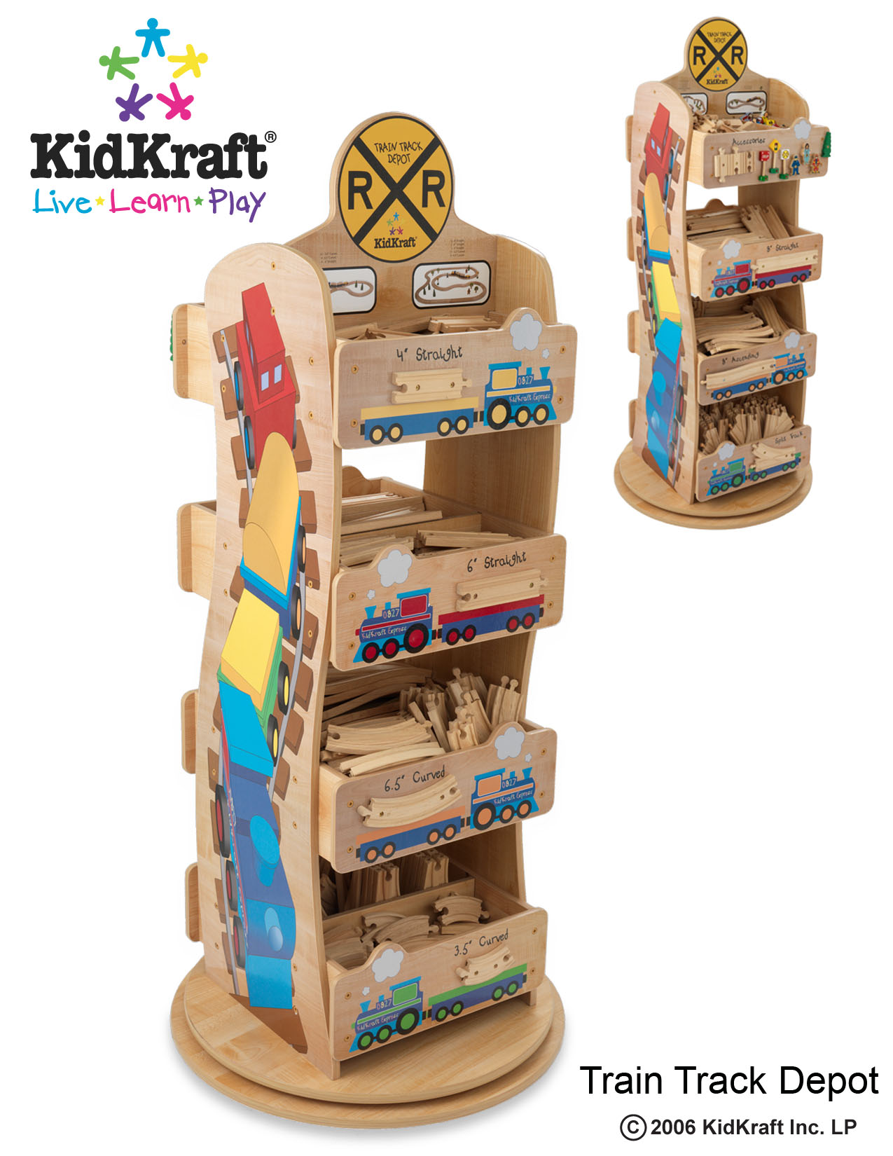 KidKraft Train Track Rack 17321 at Homelement.com