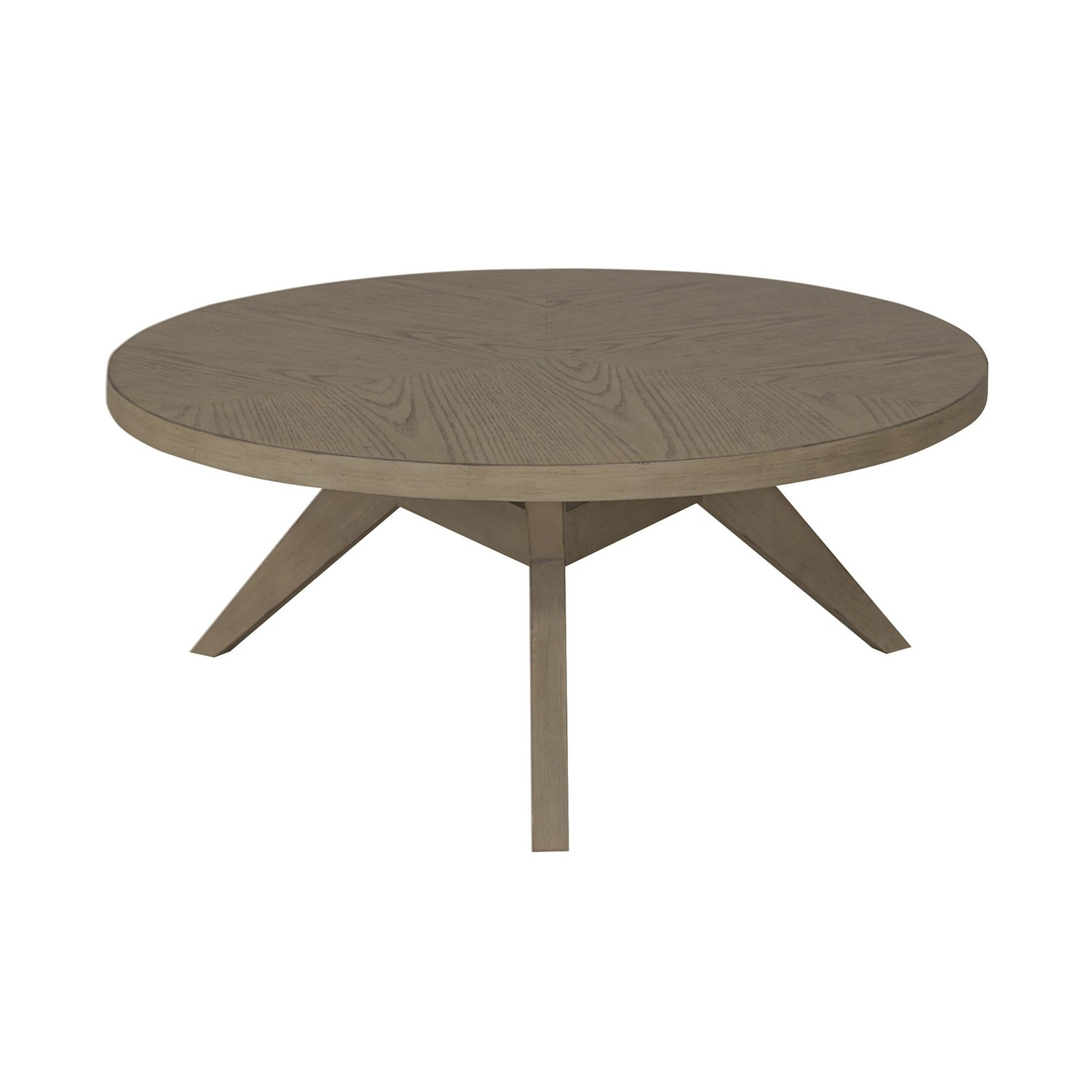Homelegance Liatris Round Cocktail/Coffee Table - Natural Gray