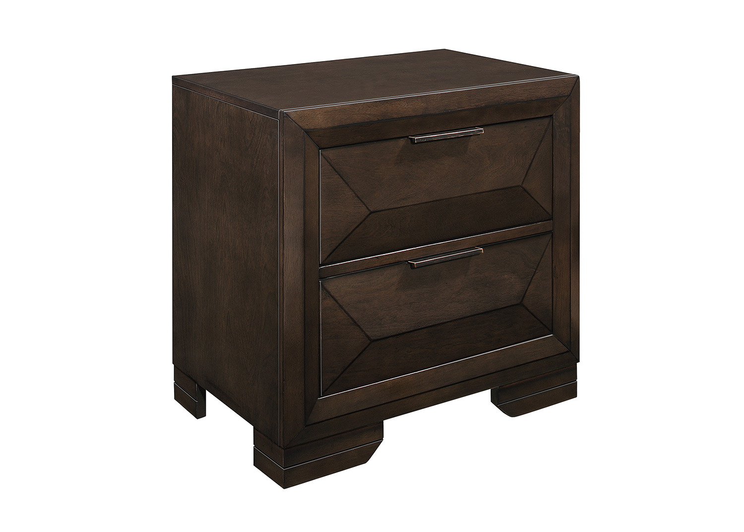 Homelegance Chesky Night Stand - Warm Espresso