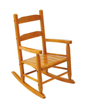 KidKraft 2-Slat Rocking Chair - Honey