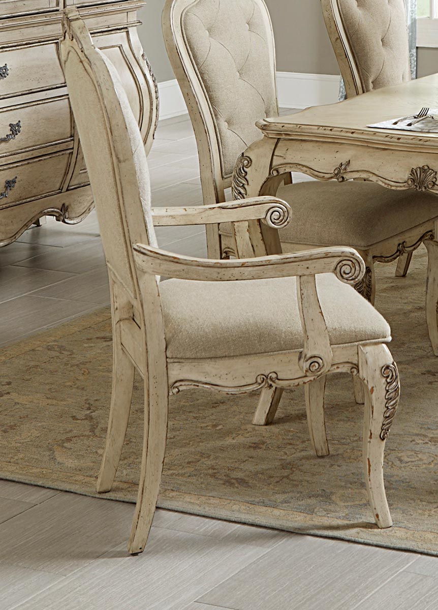 Homelegance Elsmere Arm Chair - Antique Grey