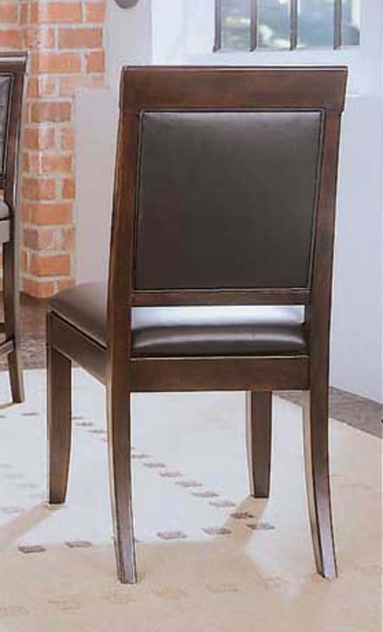 American Drew Tribecca Upholstered Leather Side Chair