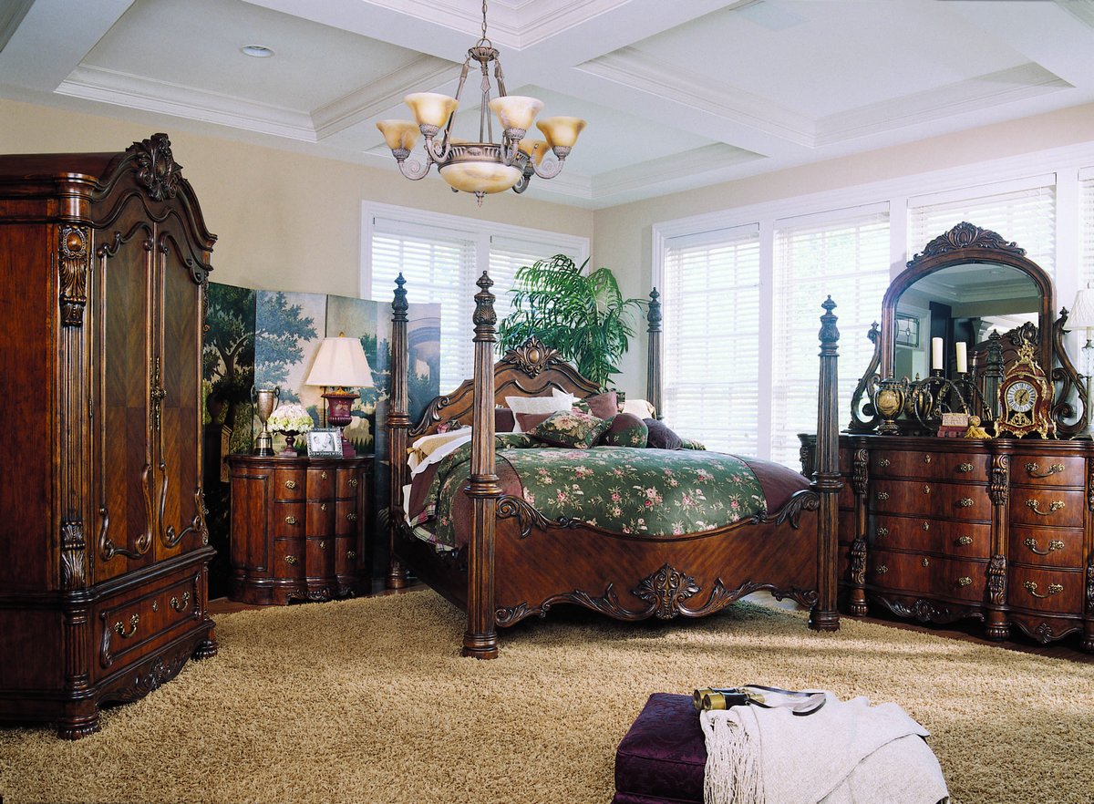 pulaski edwardian bedroom furniture for sale used
