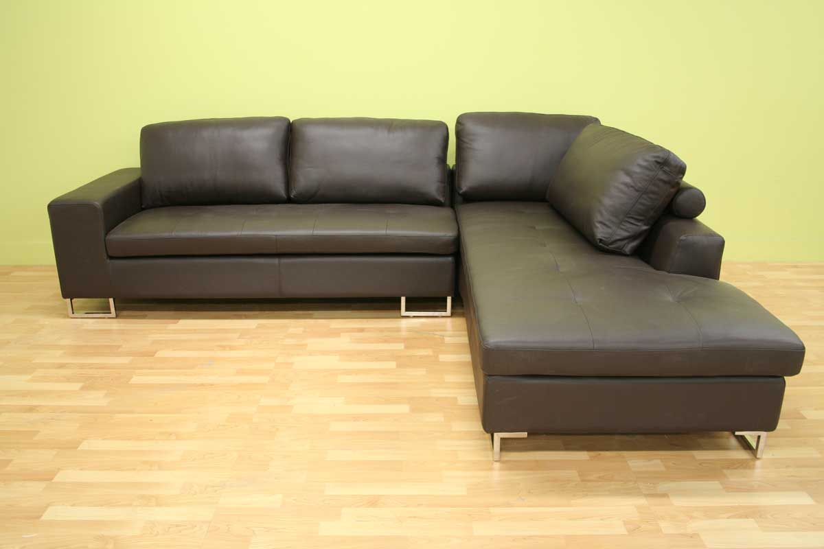 Wholesale Interiors Sydney Dark Brown Sectional Sofa