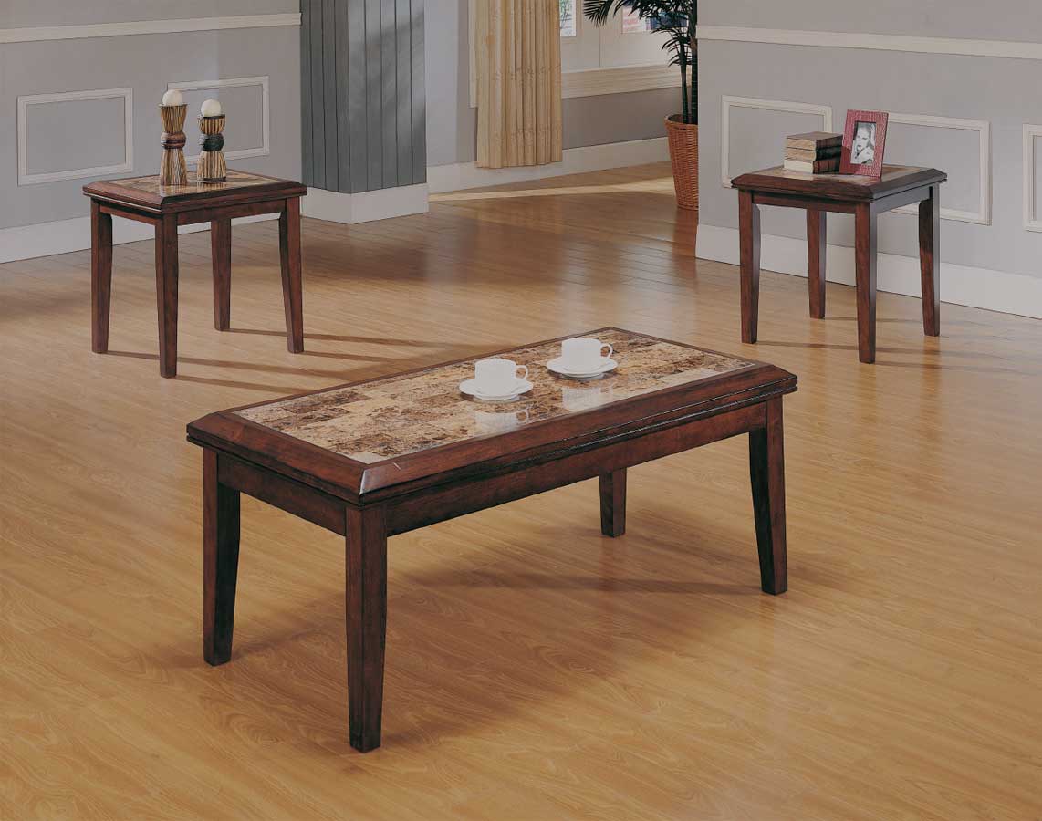 Homelegance Belvedere 3-Piece Pack Occasional Tables