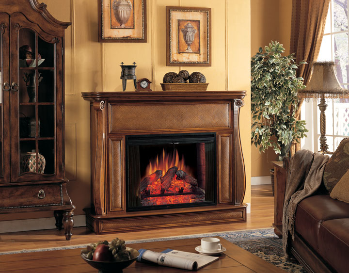 Panama Java Electric Fireplace 33 inch-Classic Flame 33WM630JAV at ...