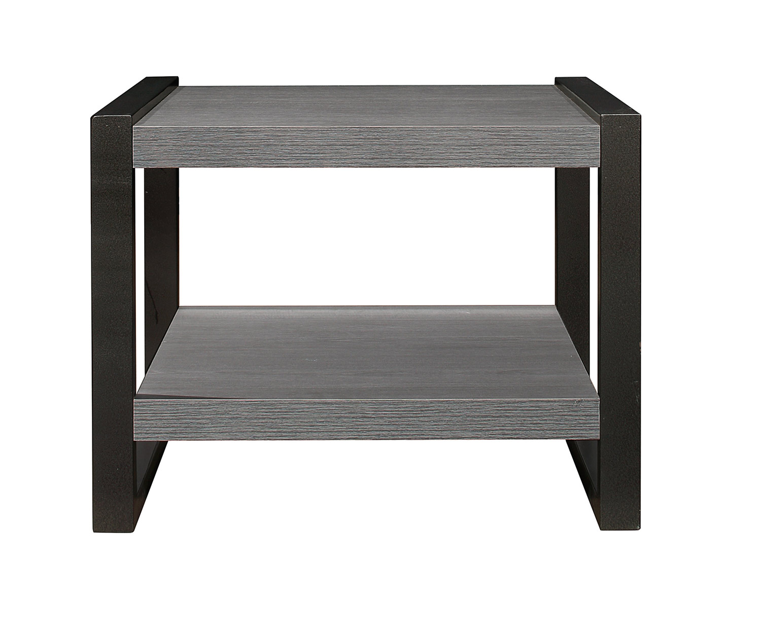 Homelegance Dogue End Table - Gunmetal Gray Homelegance Dogue End Table - Gunmetal Gray