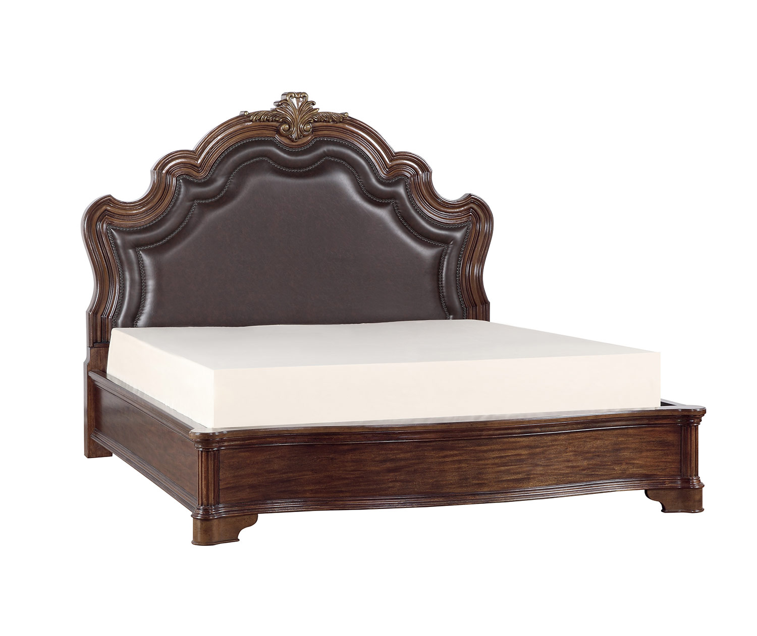 Homelegance Barbary Bed - Traditional Cherry