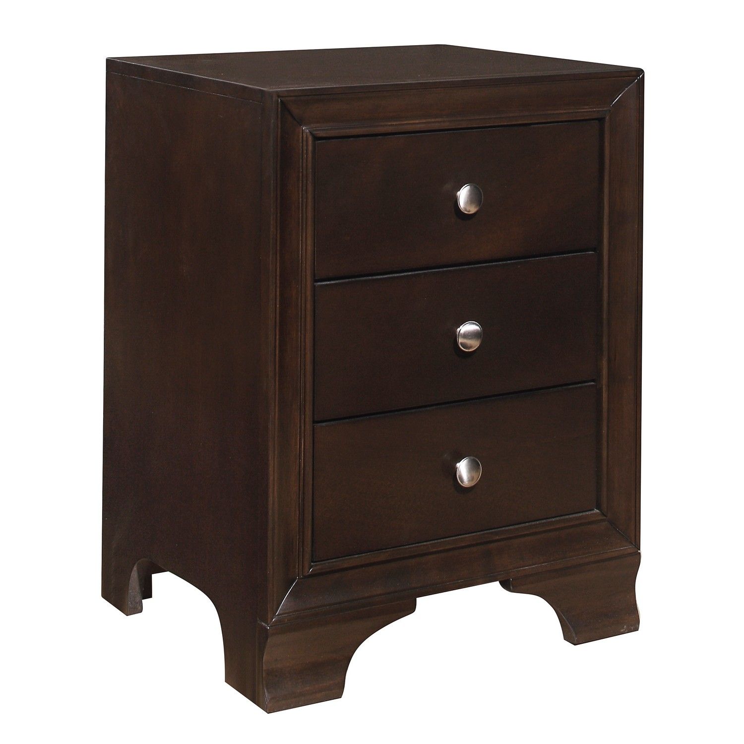 Homelegance Centralia Night Stand - Brown