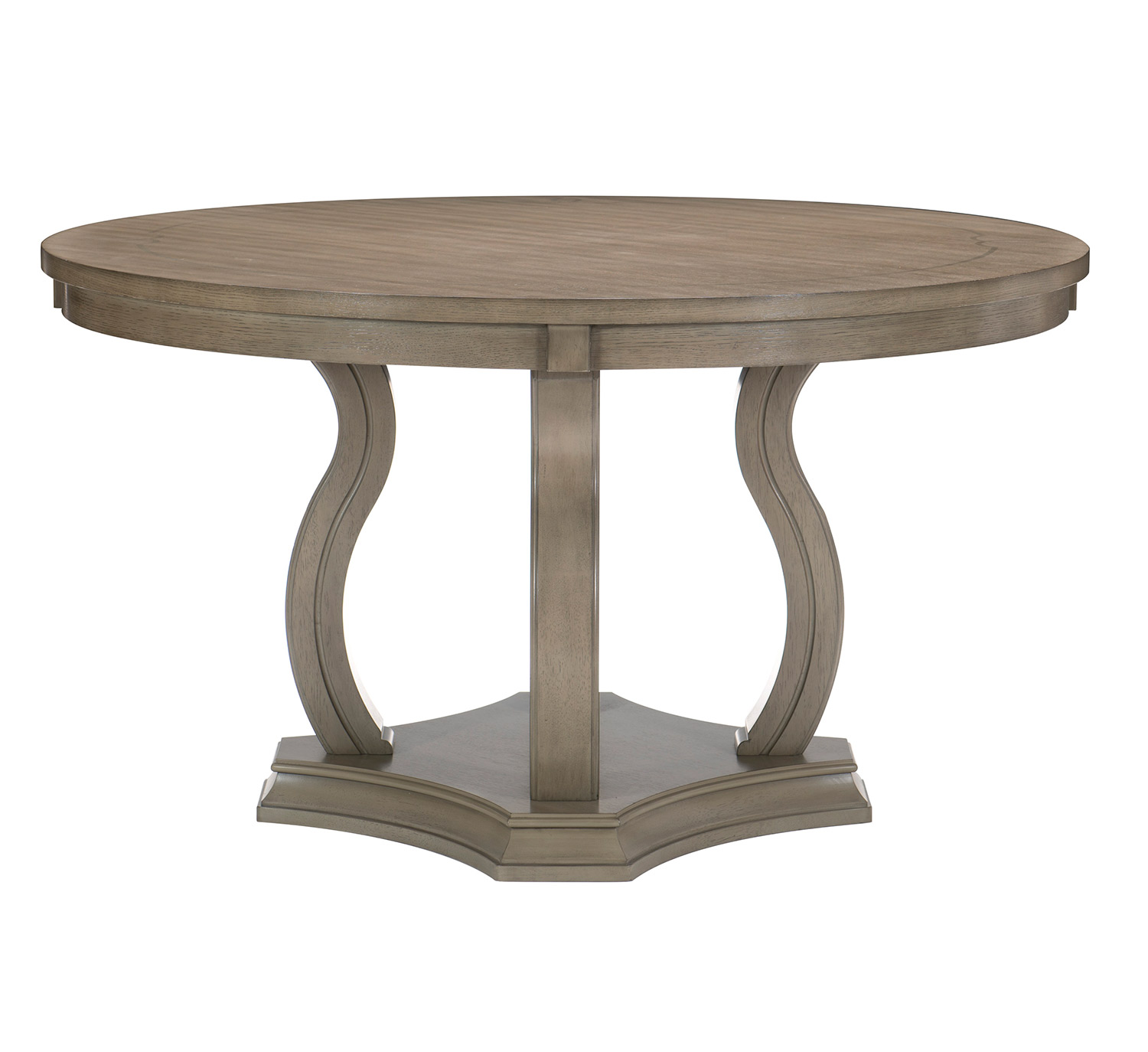 Homelegance Vermillion Round Dining Table - Bisque