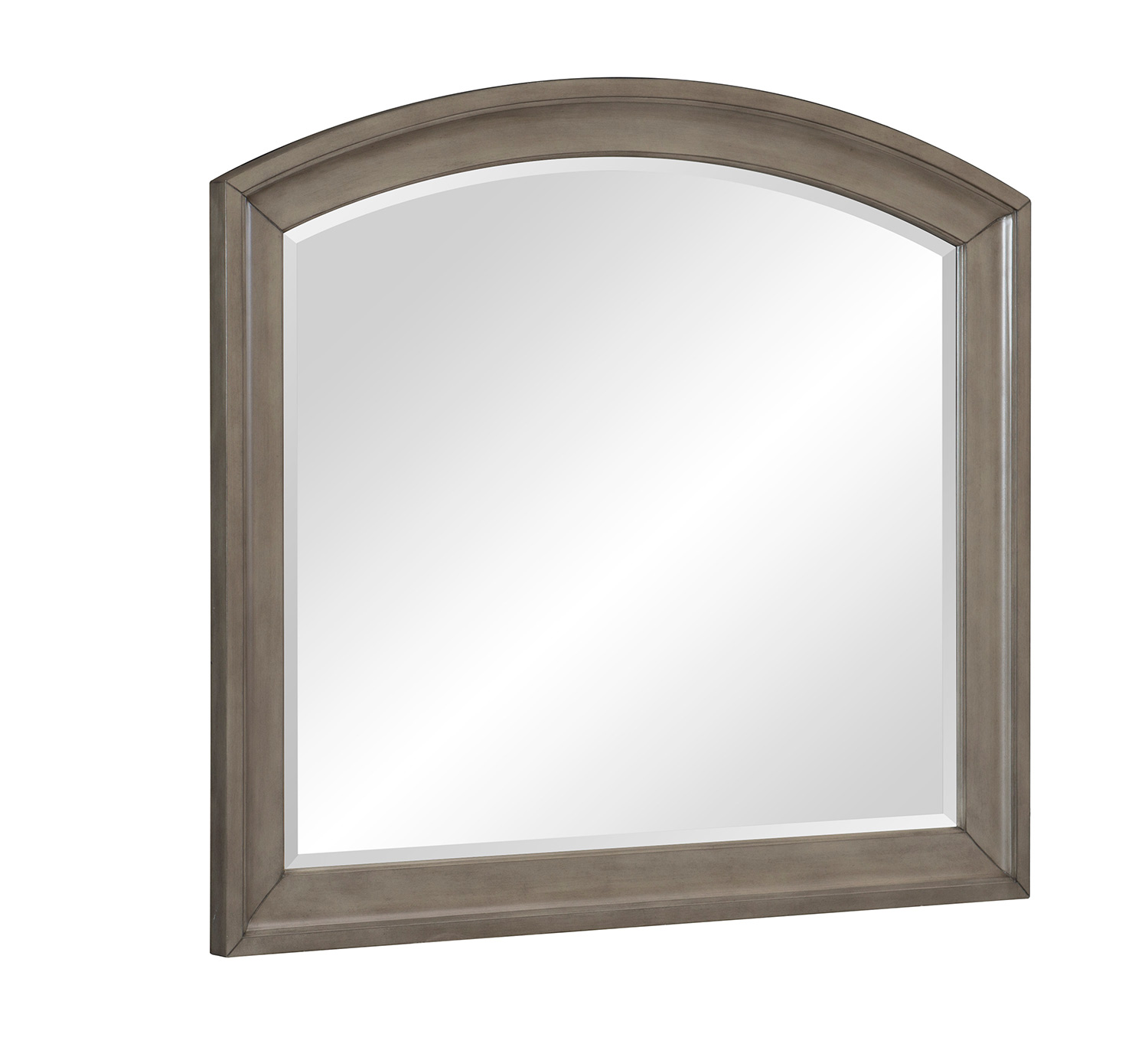 Homelegance Vermillion Mirror - Bisque Finish with Oak Veneer