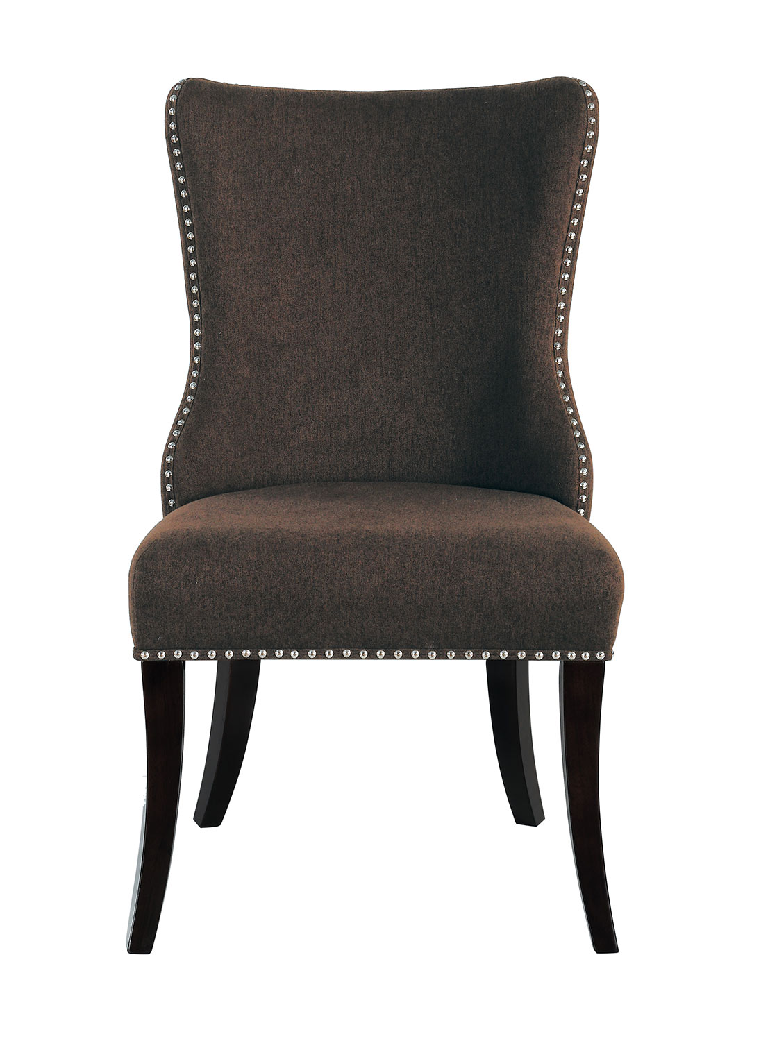 Homelegance Salema Side Chair - Chocolate - Dark Brown