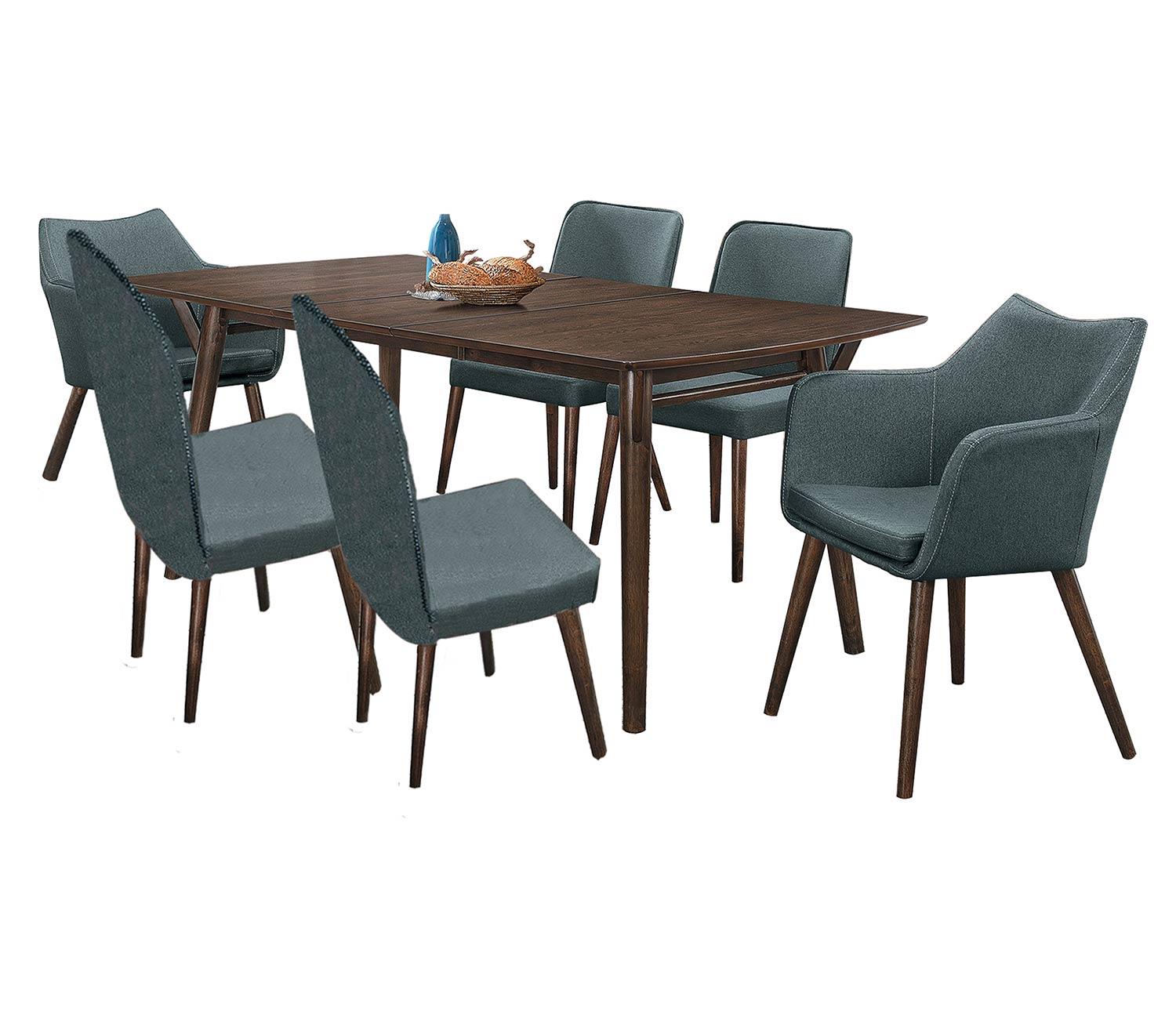 Homelegance Stratus Dining Set - Dark Homelegance Stratus Dining Set - Dark