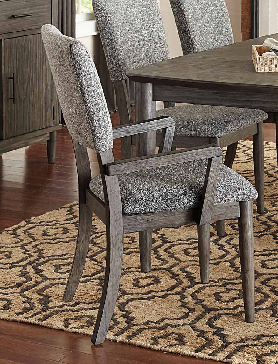 Homelegance Roux Arm Chair - Rustic or Grey