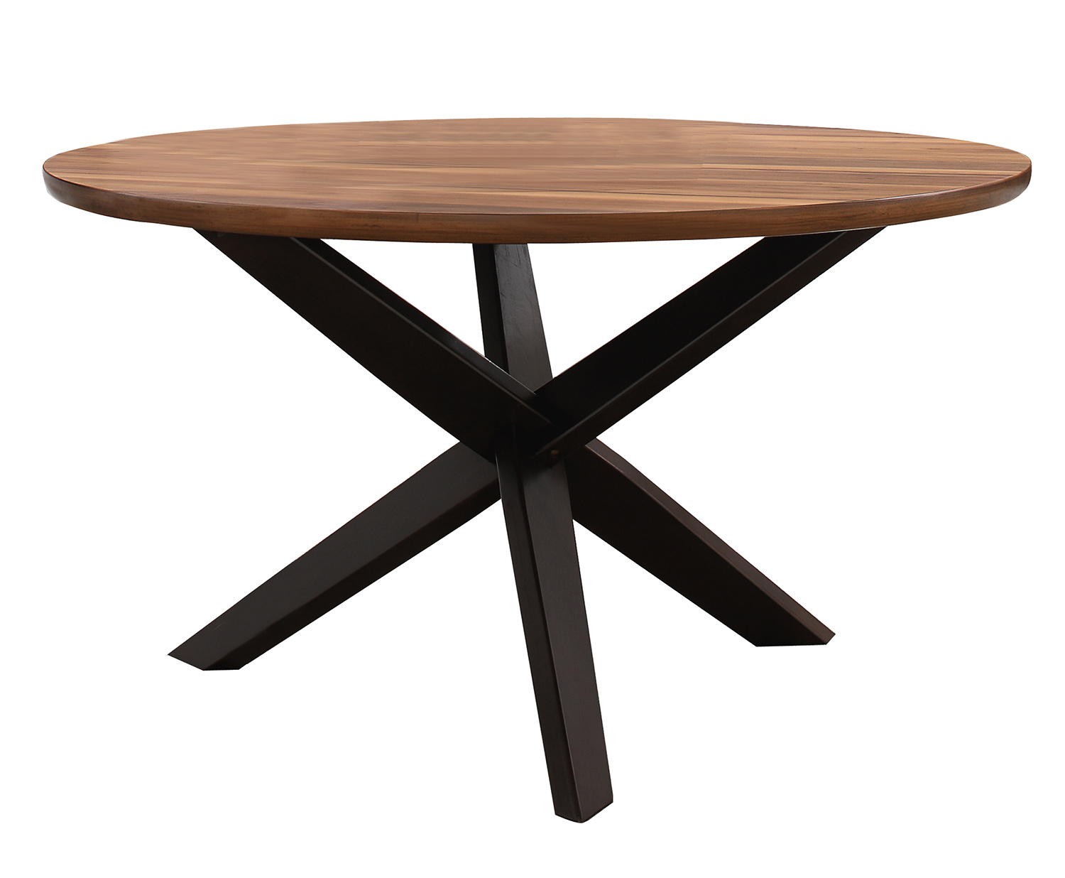 Homelegance Nelina Round Dining Table - Espresso-Natural