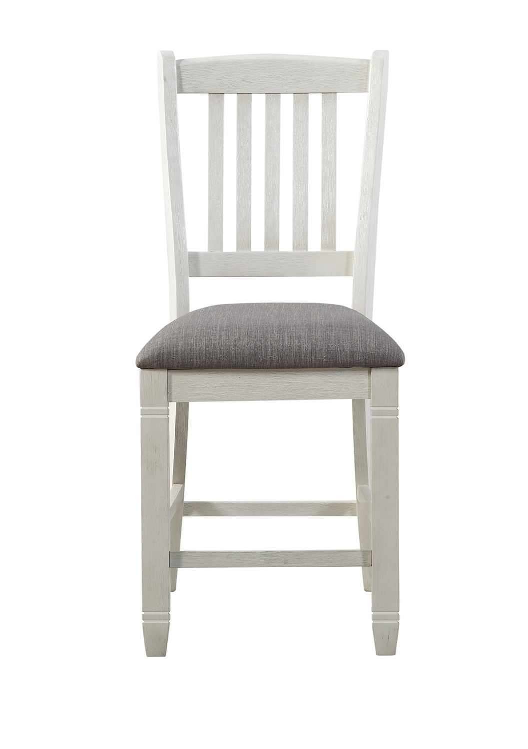 Homelegance Granby Counter Height Chair - Antique White - Rosy Brown