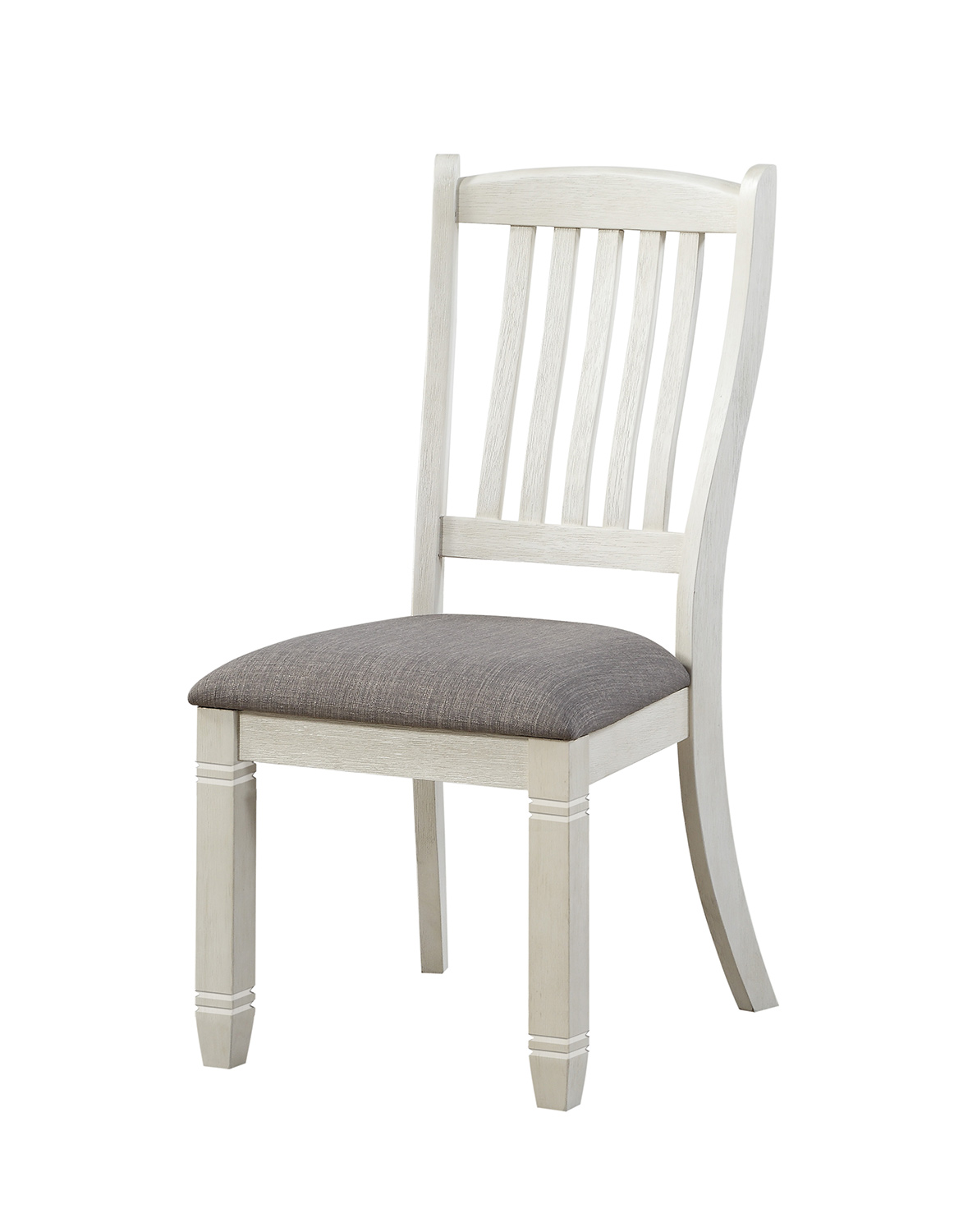 Homelegance Granby Side Chair - Antique White - Rosy Brown