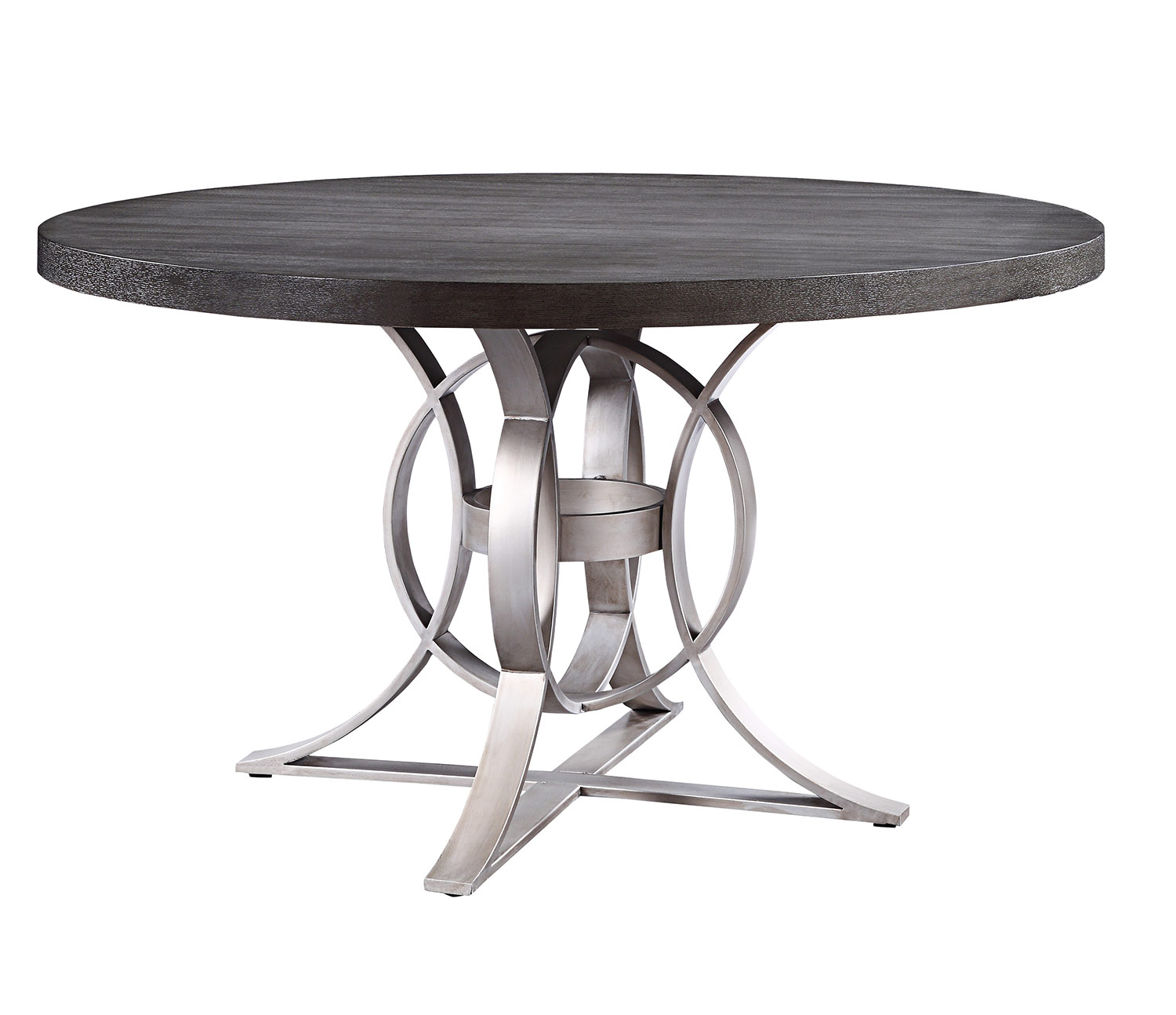 Homelegance Standish Round Dining Table - Gray