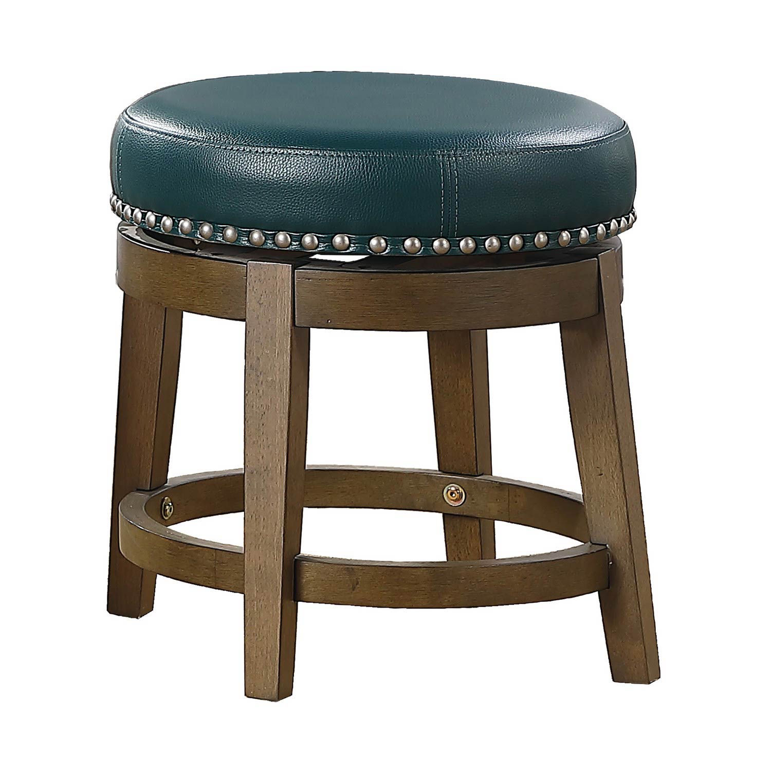 Homelegance Westby Swivel Dining Stool - Green - Brown