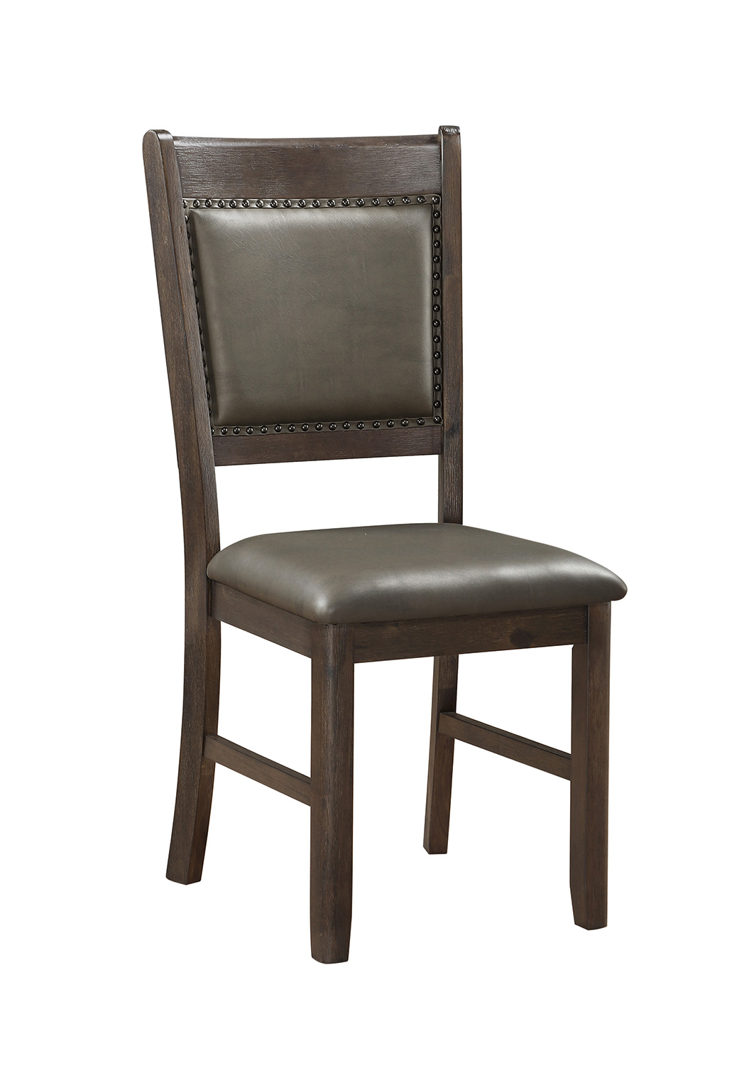 Homelegance Brim Side Chair - Brown Cherry