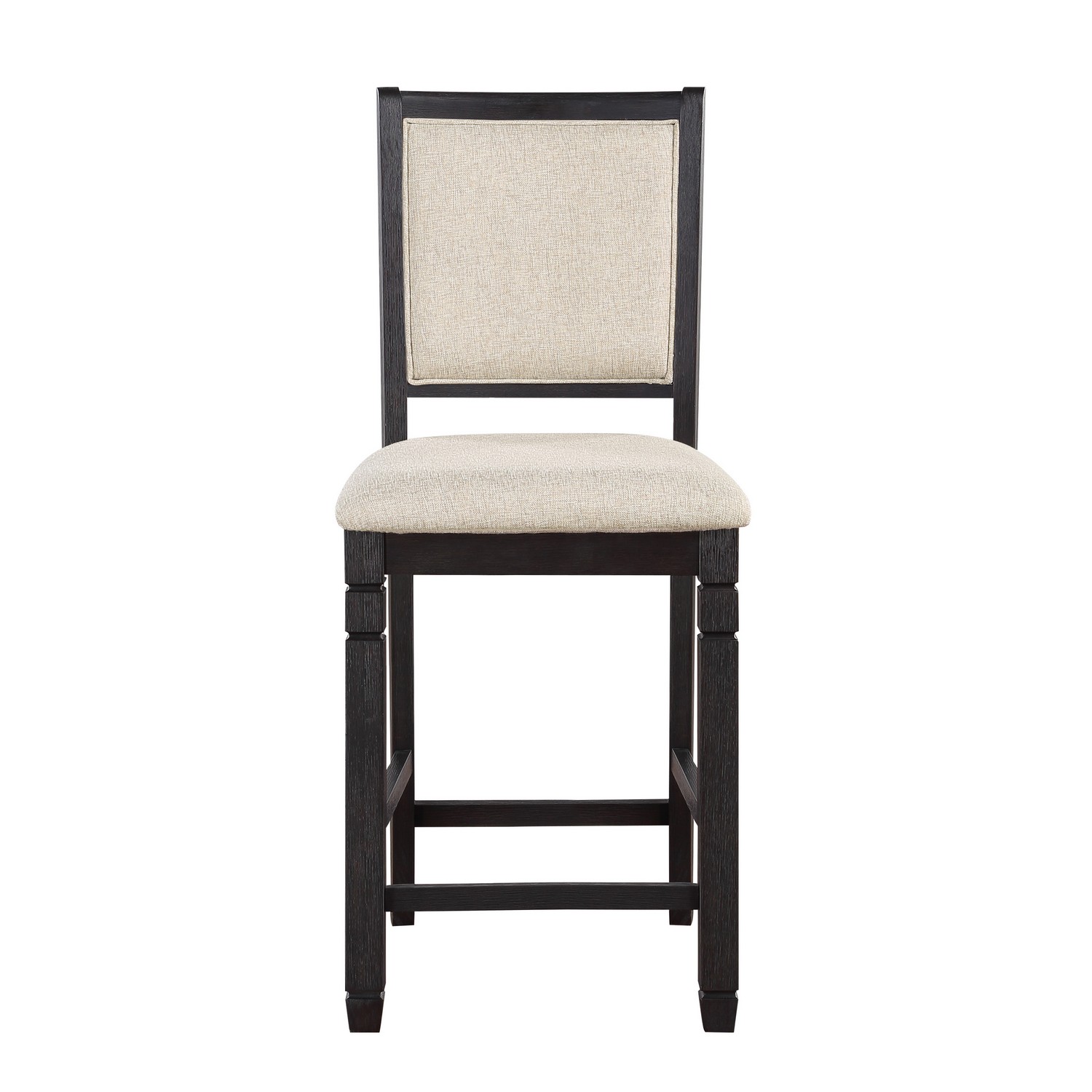 Homelegance Asher Counter Height Chair - Brown/Black