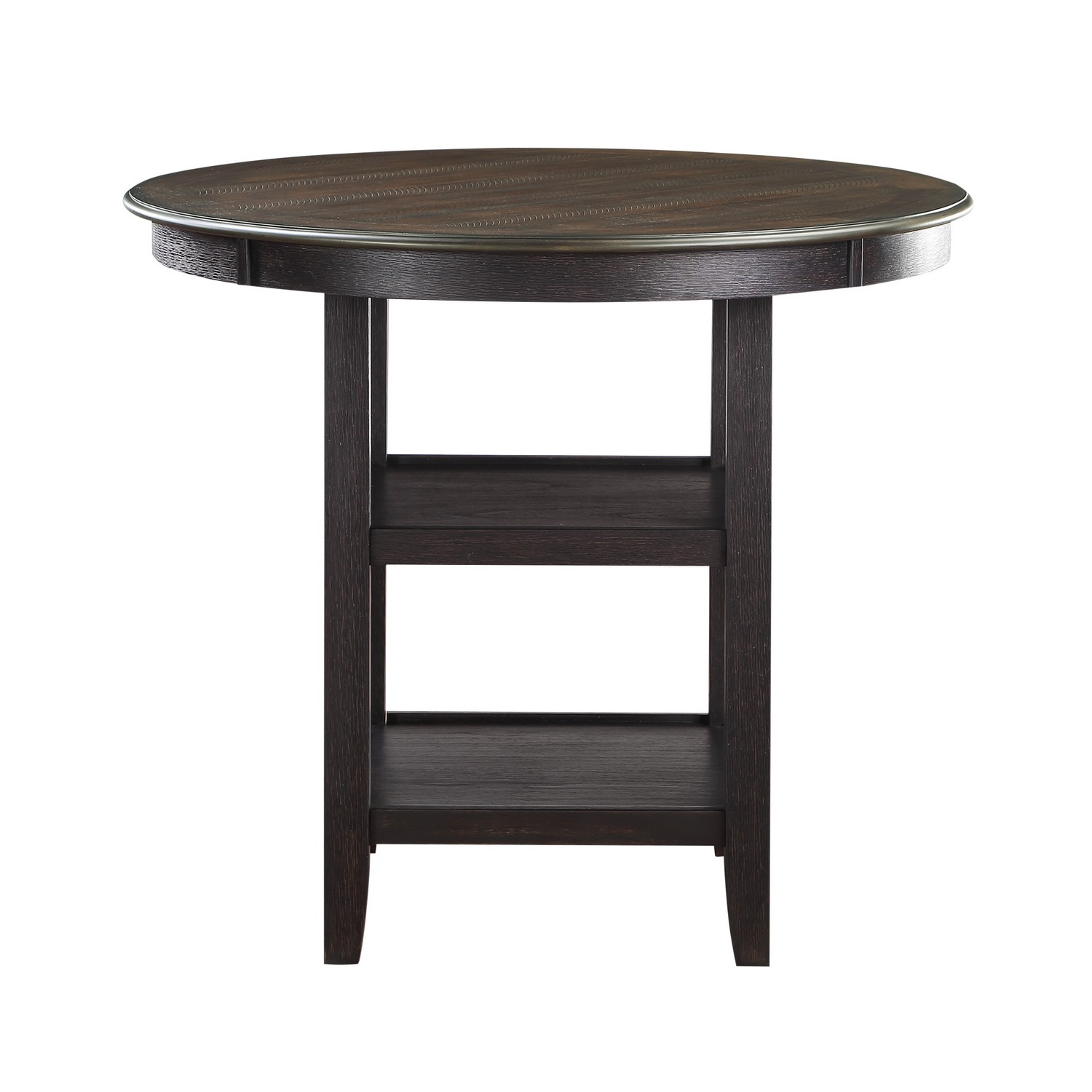 Homelegance Asher Counter Height Table - Brown/Black