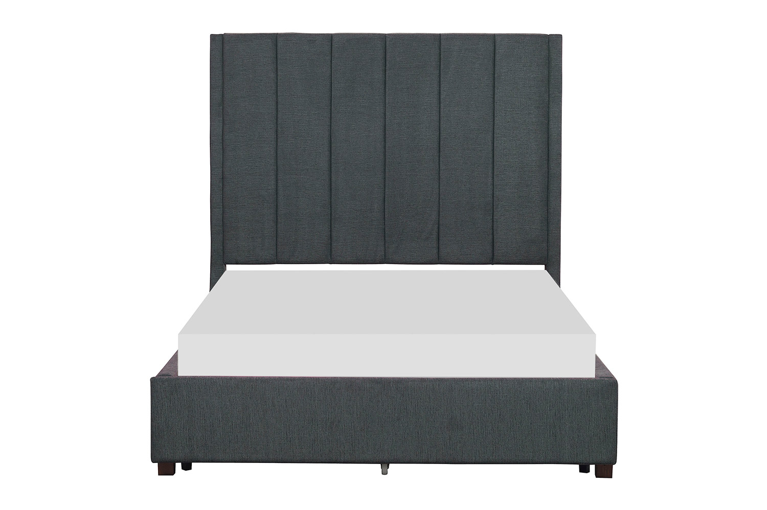 Homelegance Neunan Platform Bed - Dark Gray