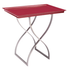Traditional Accents Hostess Table - Red