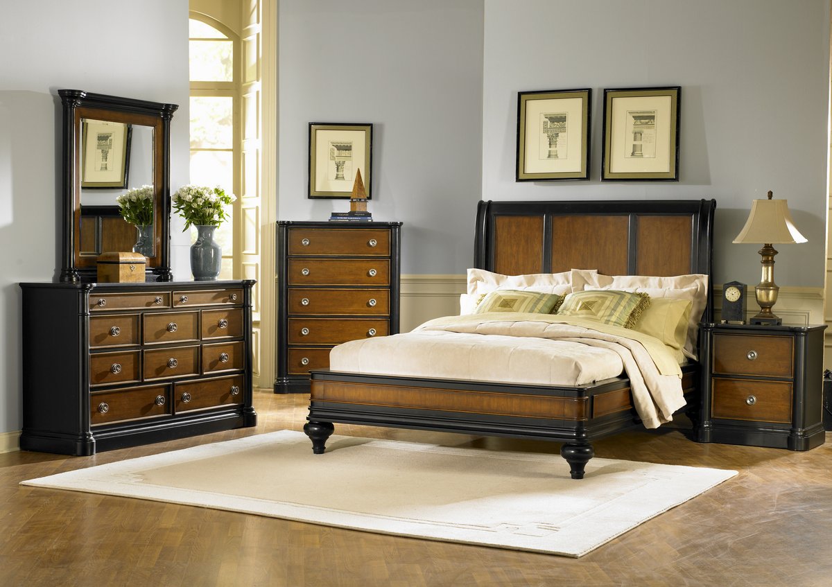 pulaski sleigh bedroom furniture