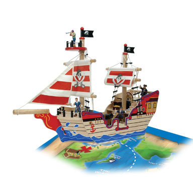 KidKraft Pirate Ship Activity Set